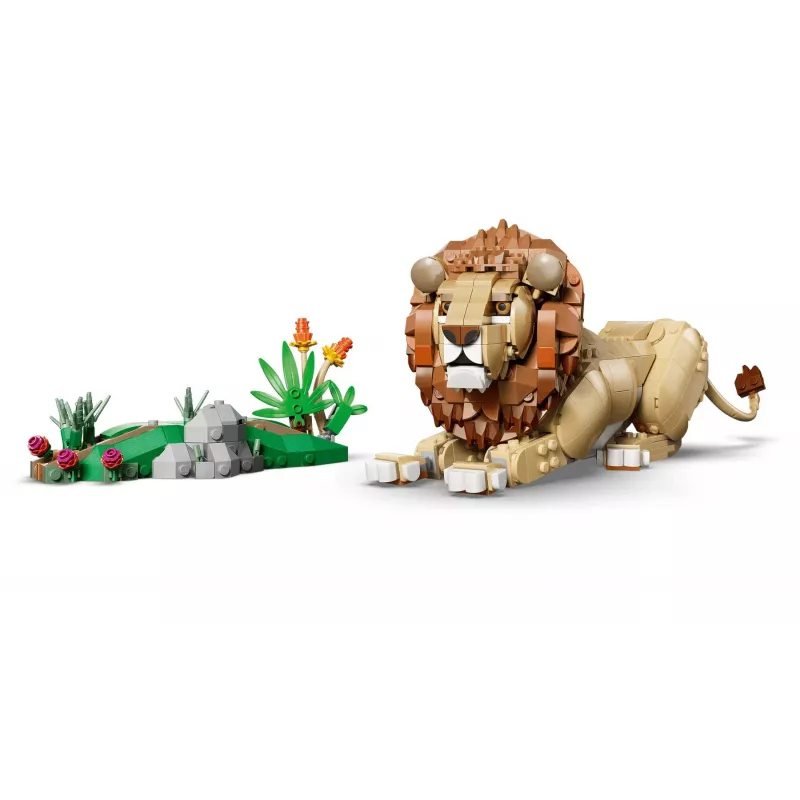 LEGO Creator 3-in-1 31386 Animais Selvagens: Leão Majestoso (839 peças)