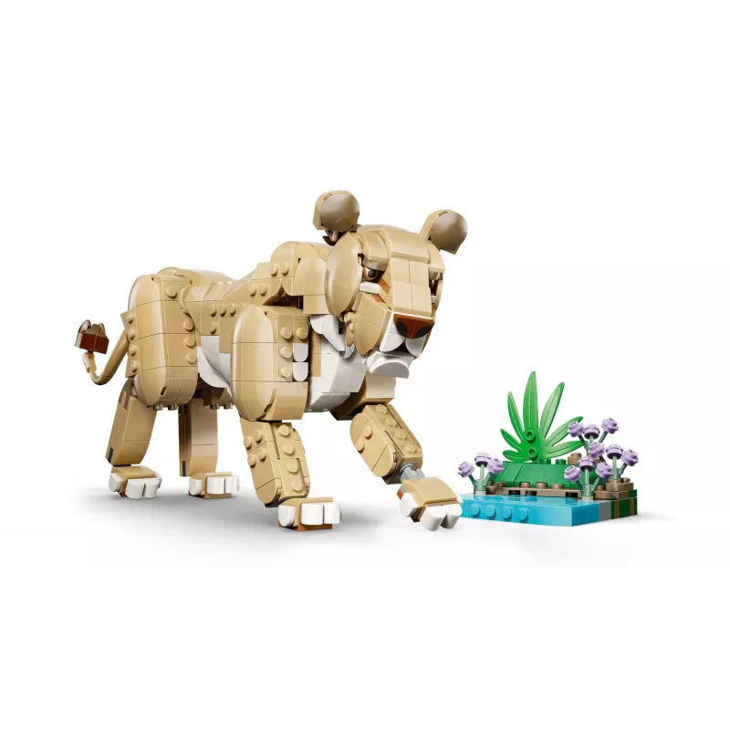 LEGO Creator 3-in-1 31386 Animais Selvagens: Leão Majestoso (839 peças)