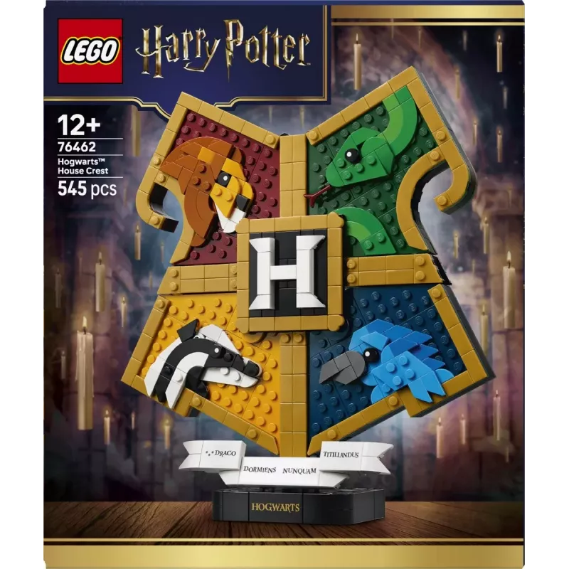 LEGO Harry Potter 76462 Brasões das Casas de Hogwarts (545 peças)