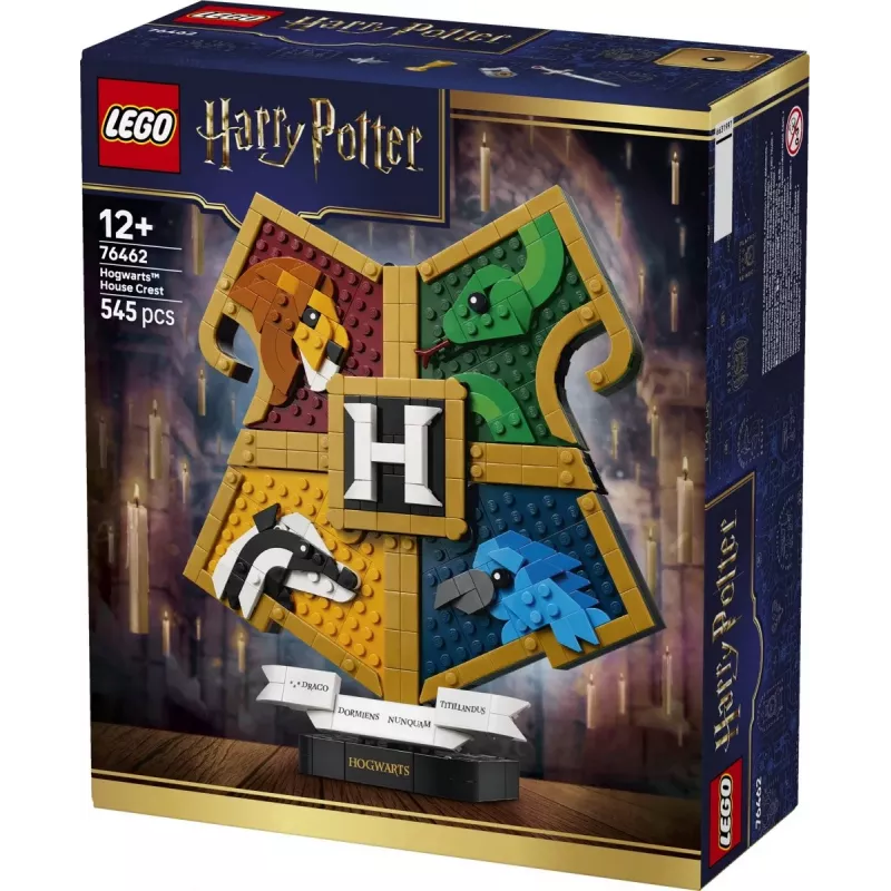 LEGO Harry Potter 76462 Brasões das Casas de Hogwarts (545 peças)