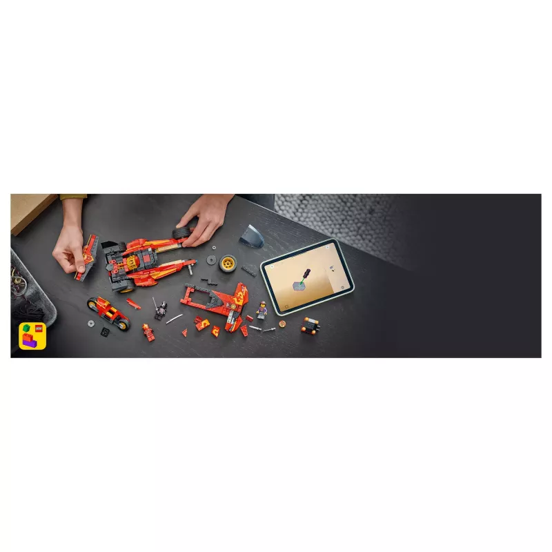 LEGO NINJAGO 71867 X-1 Ninja Charger 15.º Aniversário (691 peças)