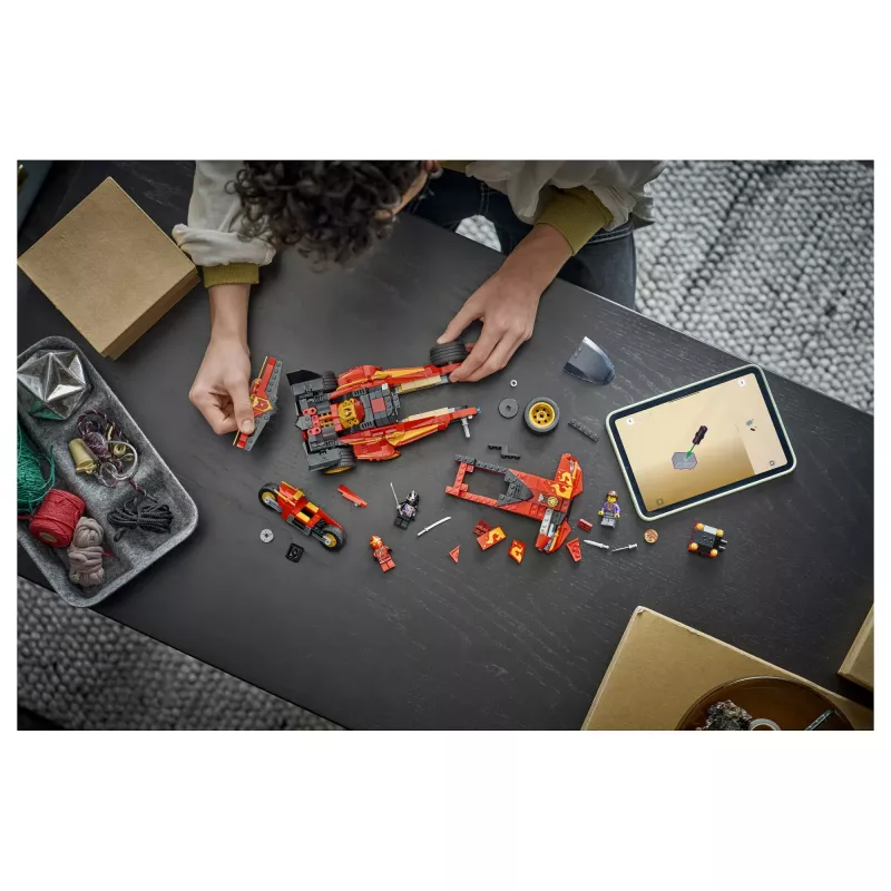 LEGO NINJAGO 71867 X-1 Ninja Charger 15.º Aniversário (691 peças)