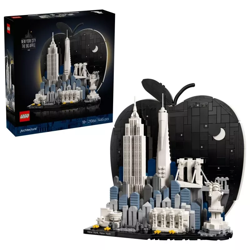 LEGO Architecture 21066 Nova Iorque - A Grande Maçã (1465 peças)