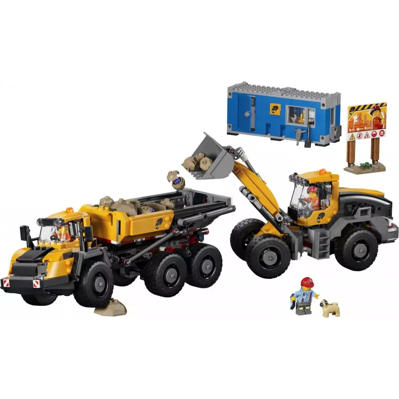 LEGO City 60494 Dumper e Pá Carregadora (1132 peças)
