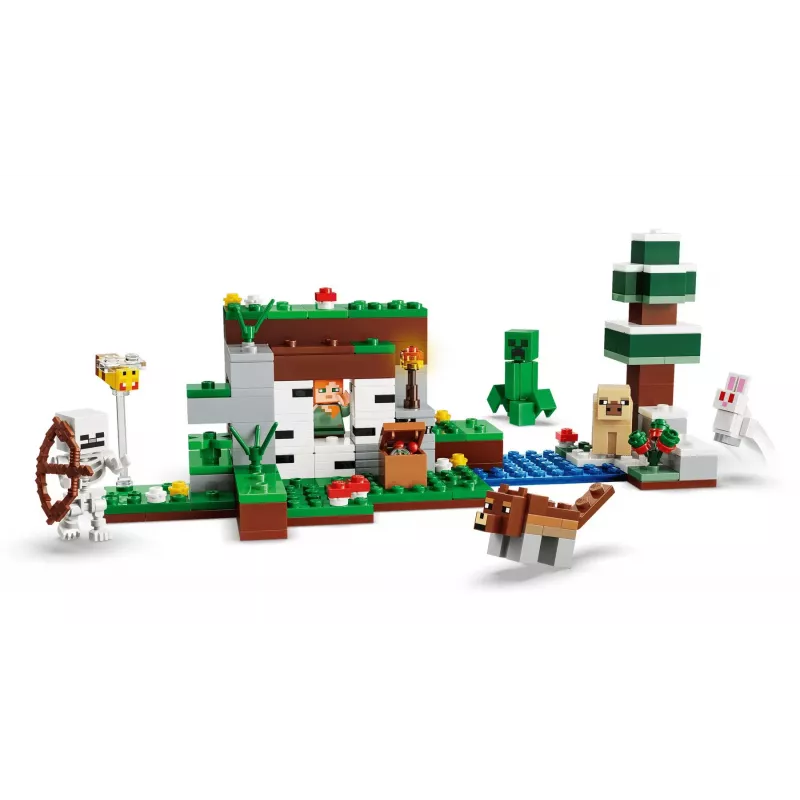 LEGO Minecraft 21593 Aventura da Primeira Noite (301 peças)