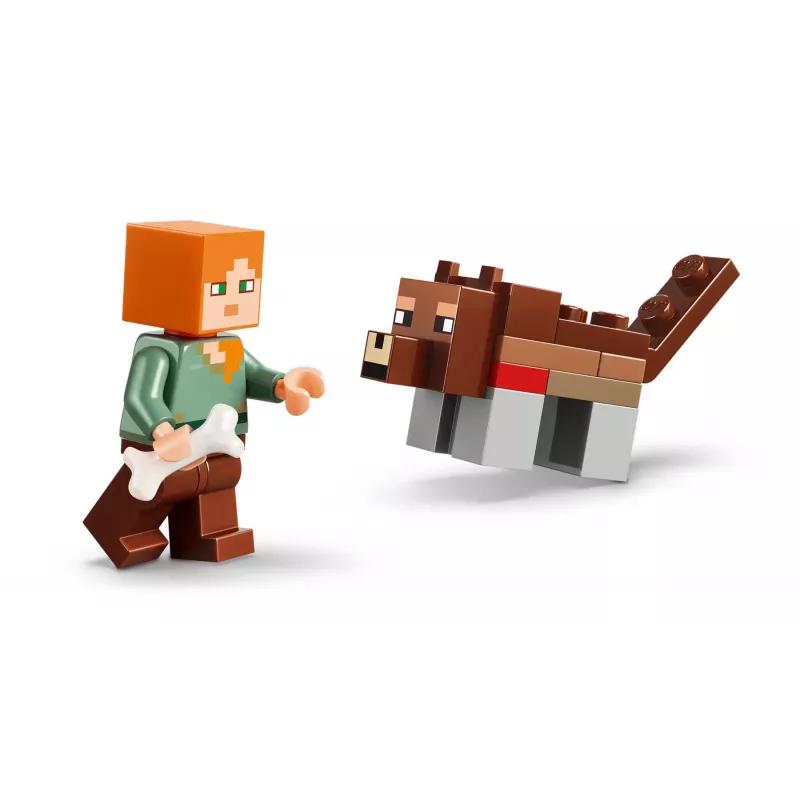 LEGO Minecraft 21593 Aventura da Primeira Noite (301 peças)