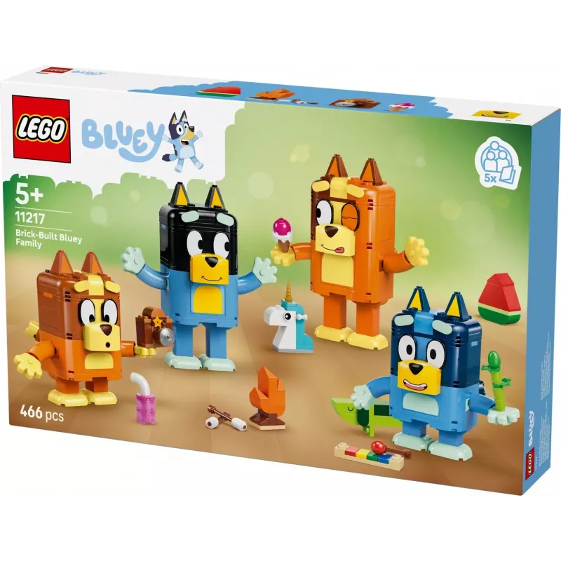 LEGO Bluey 11217 Família Bluey em Peças (466 peças)