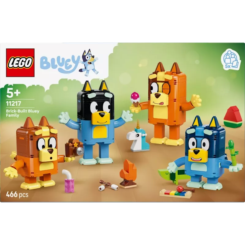 LEGO Bluey 11217 Família Bluey em Peças (466 peças)
