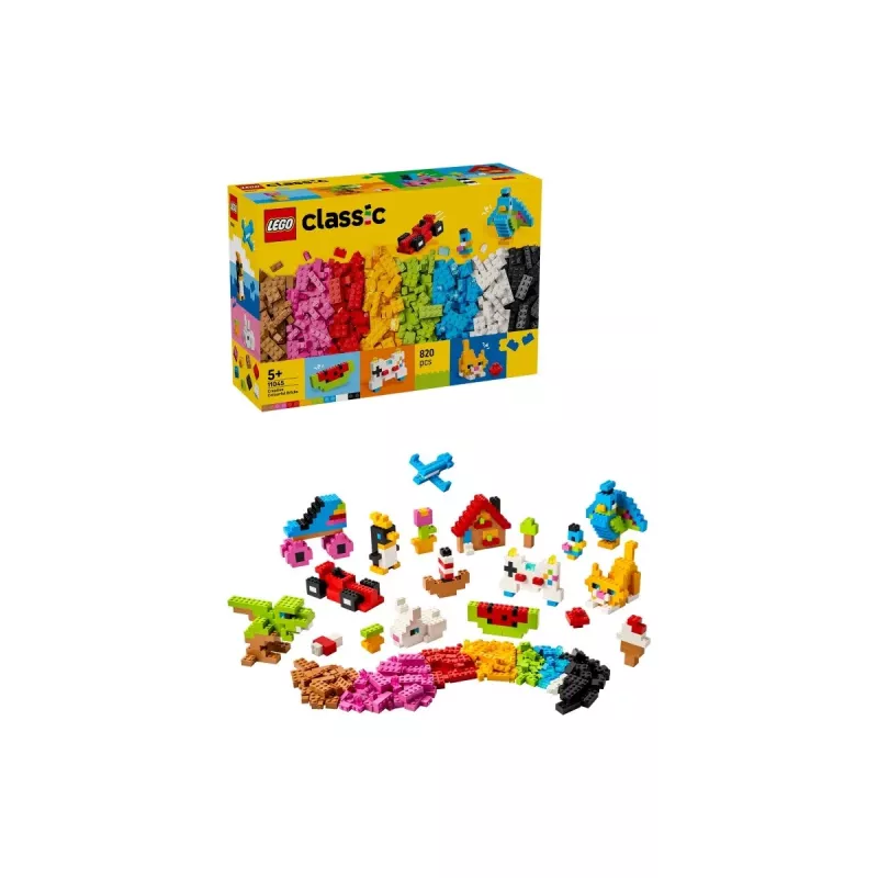 LEGO Classic 11045 Peças Criativas Coloridas (820 peças)