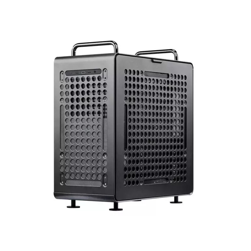 Caixa ATX Mid-Tower Cooler Master QUBE 540 Stardust Iron (Vidro Temperado)