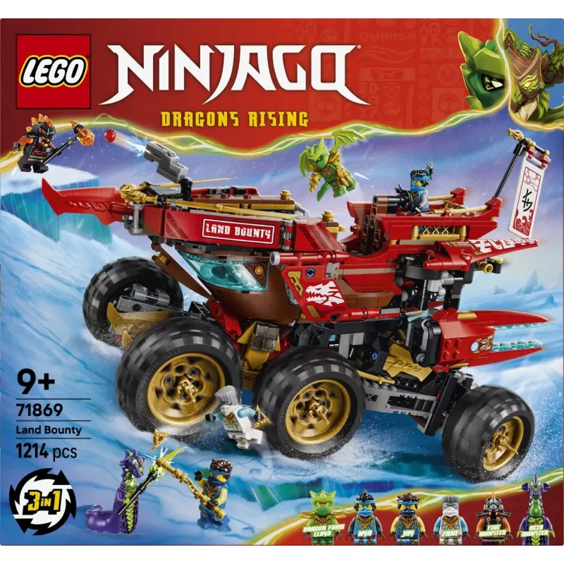 LEGO NINJAGO 71869 Land Bounty (1214 peças)