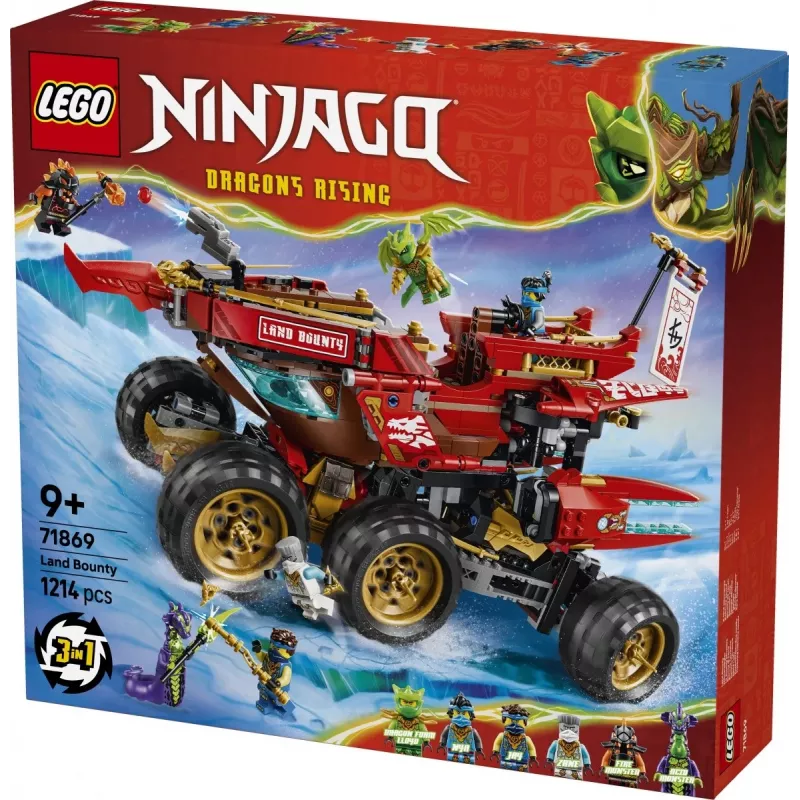 LEGO NINJAGO 71869 Land Bounty (1214 peças)