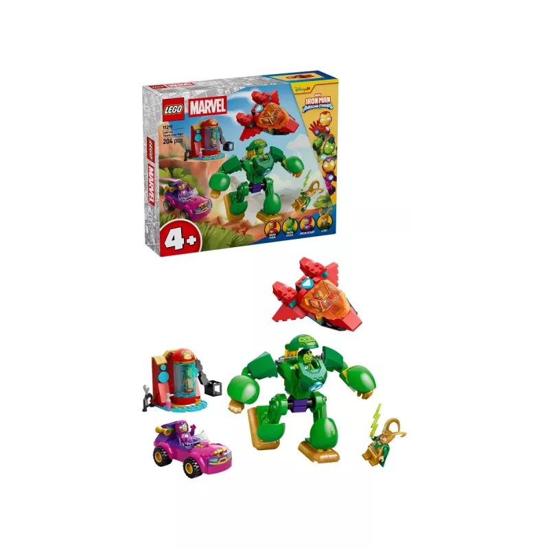 LEGO Marvel 11211 Loki vs. Equipa Iron Man (204 peças)