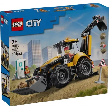 LEGO City 60480 Pá Carregadora Amarela (301 peças)