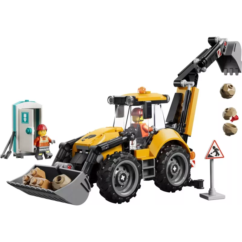 LEGO City 60480 Pá Carregadora Amarela (301 peças)