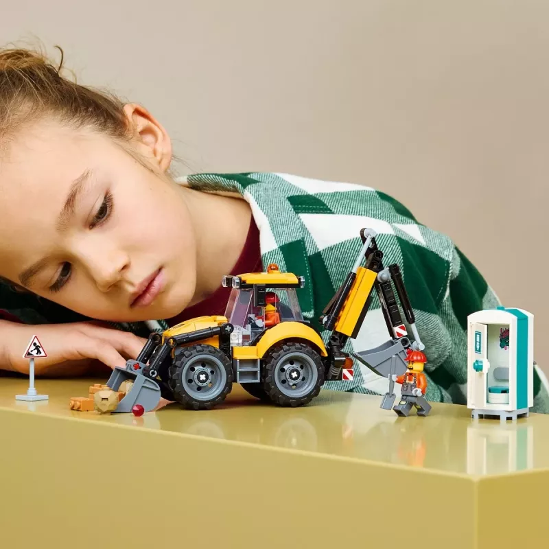 LEGO City 60480 Pá Carregadora Amarela (301 peças)