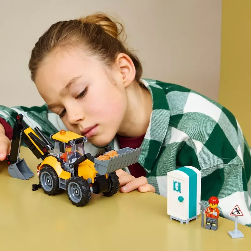 LEGO City 60480 Pá Carregadora Amarela (301 peças)