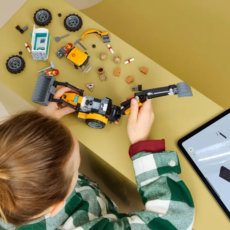 LEGO City 60480 Pá Carregadora Amarela (301 peças)