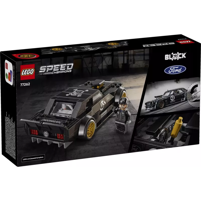 LEGO Speed Champions 77262 Ford Mustang Hoonicorn V1 '65 de Ken Block (345 peças)