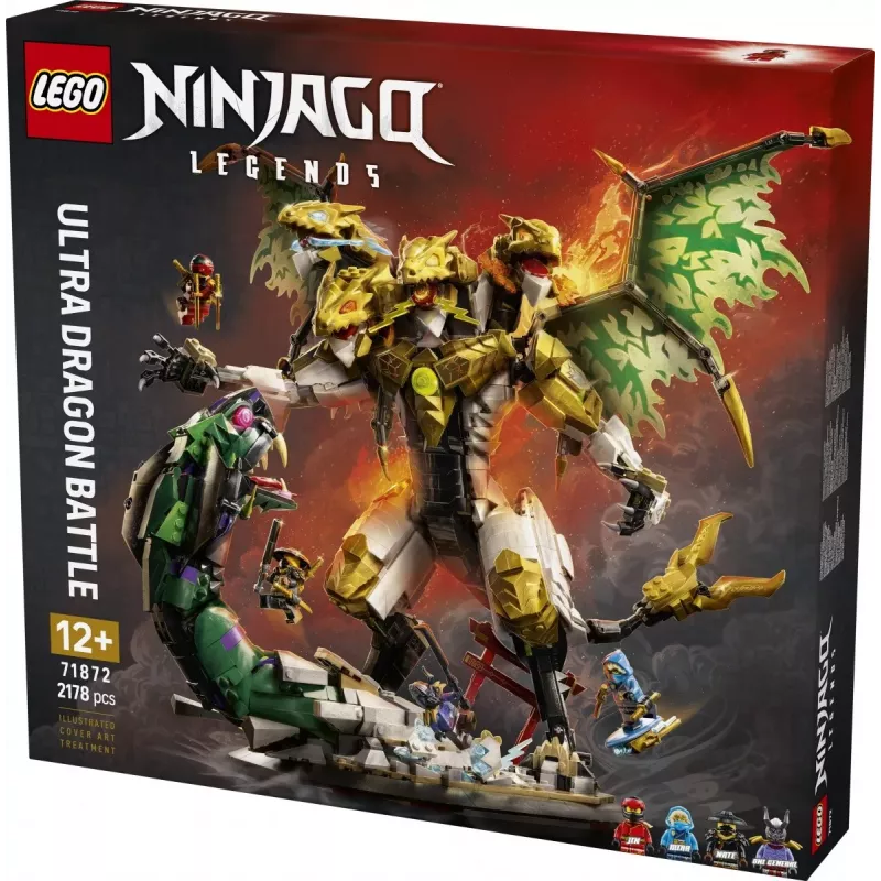 LEGO NINJAGO 71872 Batalha do Ultra-Dragão (2178 peças)