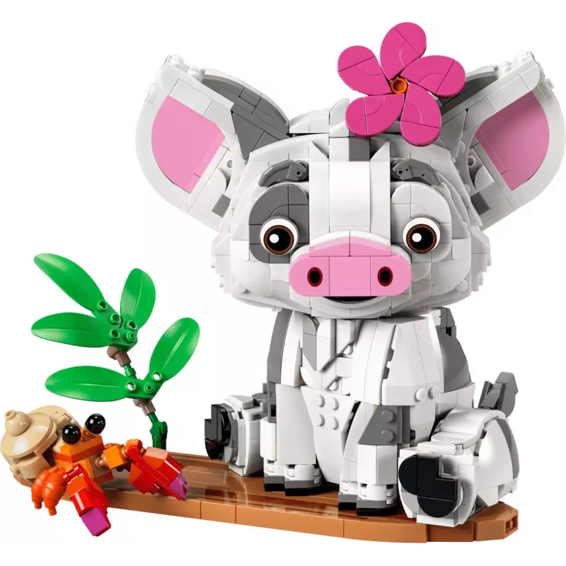 LEGO Disney 43292 Pua (Vaiana) Figura para Construir (885 peças)