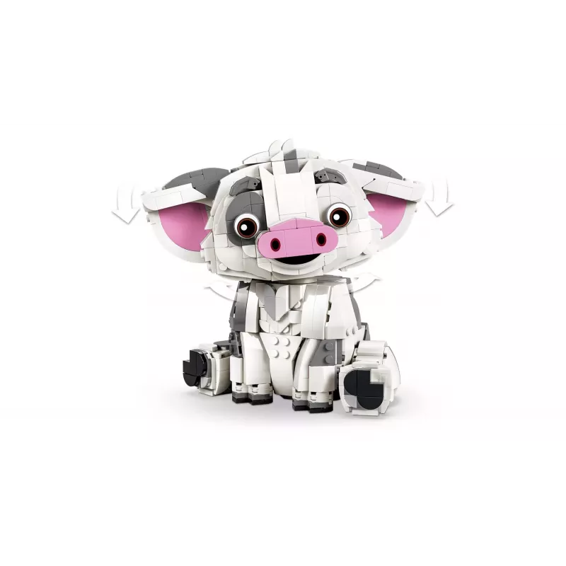 LEGO Disney 43292 Pua (Vaiana) Figura para Construir (885 peças)