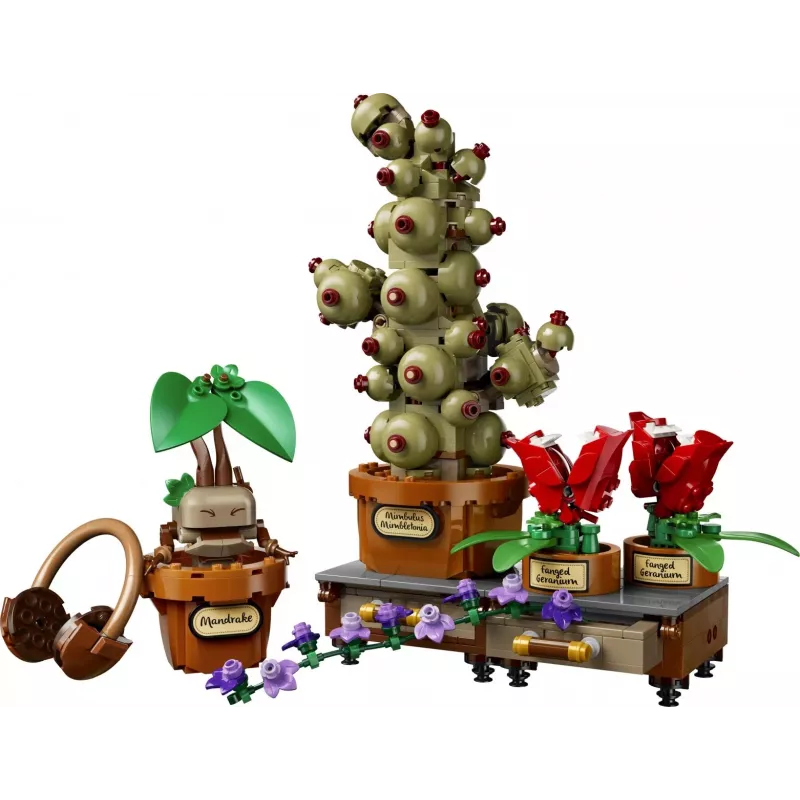 LEGO Harry Potter 76474 Plantas de Herbologia de Hogwarts (817 peças)