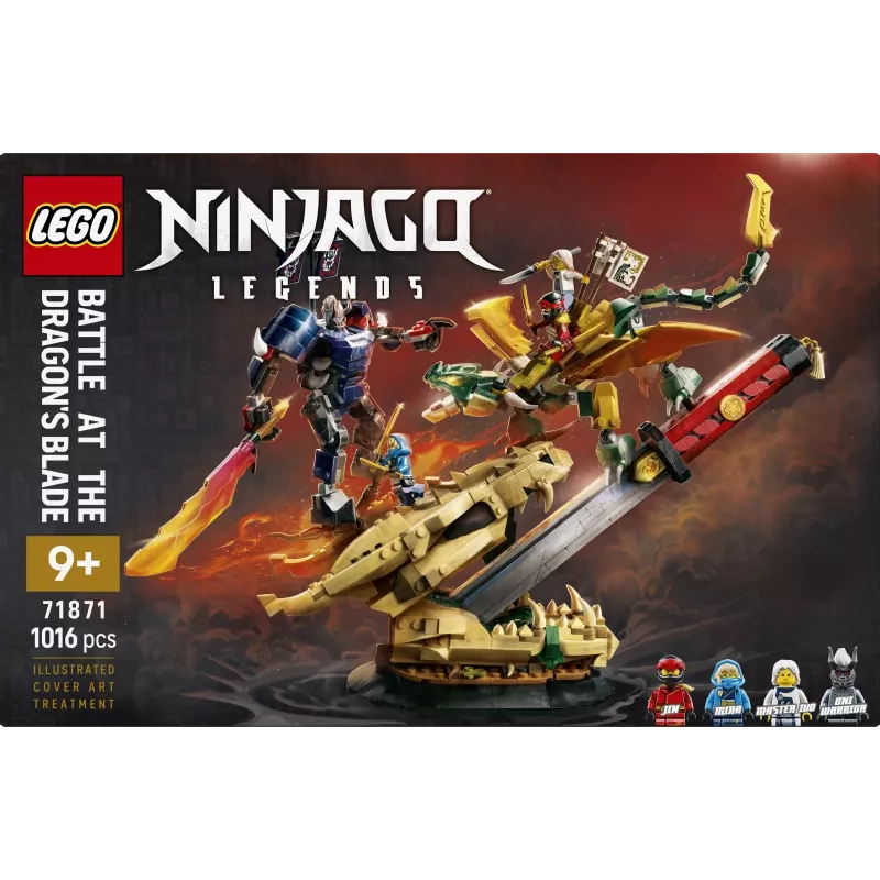 LEGO NINJAGO 71871 Batalha na Lâmina do Dragão (1016 peças)