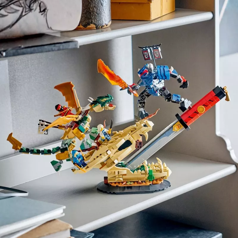LEGO NINJAGO 71871 Batalha na Lâmina do Dragão (1016 peças)