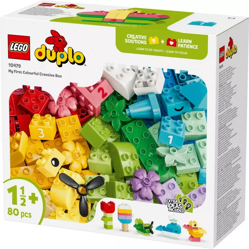 LEGO DUPLO 10479 Caixa Criativa Colorida (80 peças)