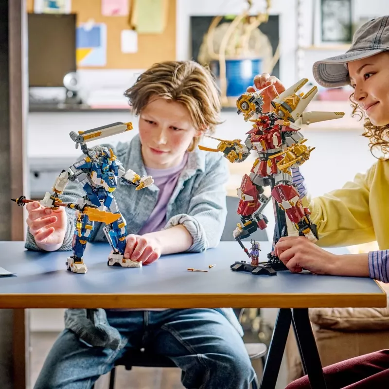 LEGO NINJAGO 71870 Os Mechs Titã Gémeos (1707 peças)