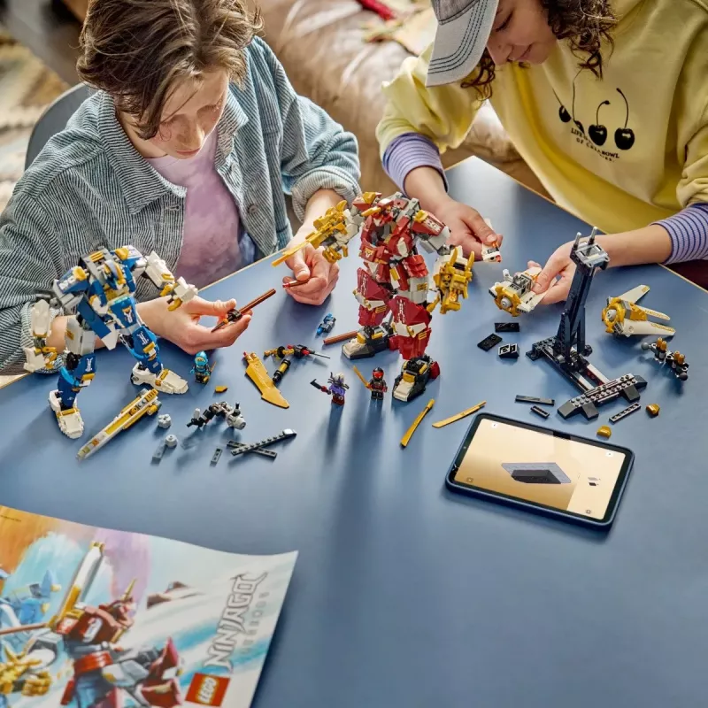 LEGO NINJAGO 71870 Os Mechs Titã Gémeos (1707 peças)