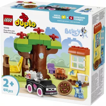 LEGO DUPLO Bluey 10469 Muffin e a Pizzaria da Bluey (44 peças)