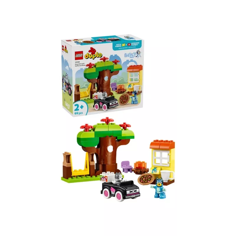 LEGO DUPLO Bluey 10469 Muffin e a Pizzaria da Bluey (44 peças)