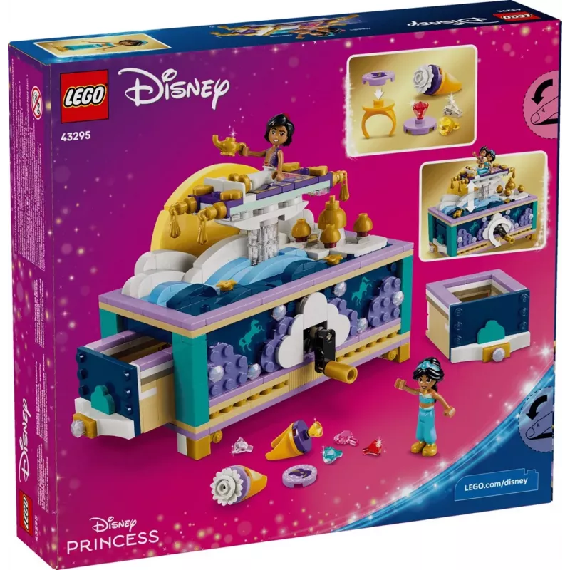 LEGO Disney 43295 Caixa de Joias da Jasmine (458 peças)