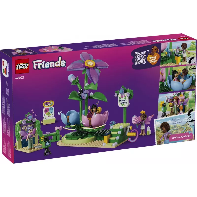 LEGO Friends 42702 Passeio de Chávenas de Chá Giratórias com Flores e Fadas (321 peças)