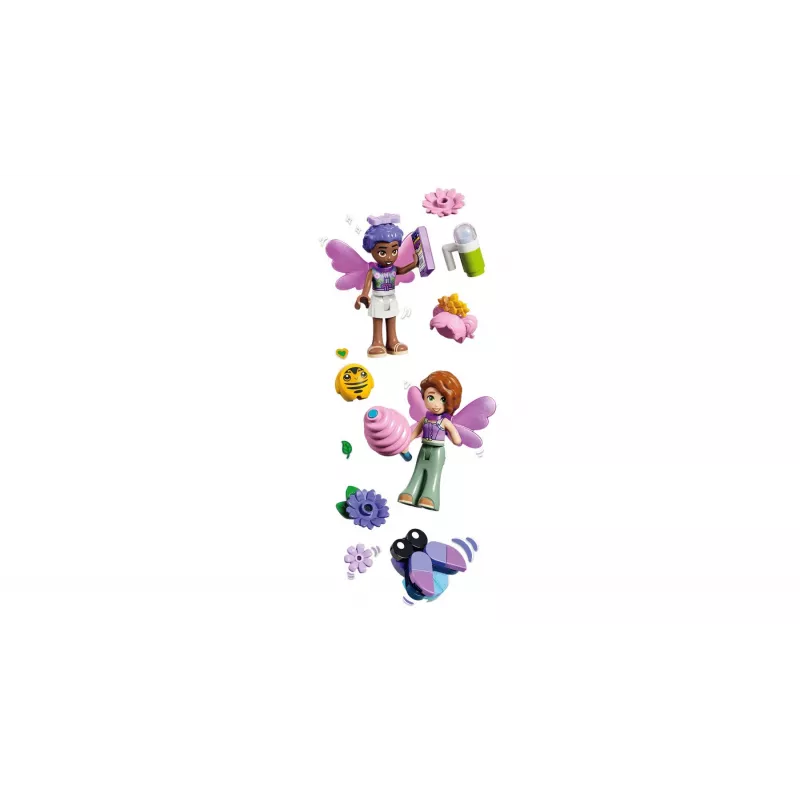 LEGO Friends 42702 Passeio de Chávenas de Chá Giratórias com Flores e Fadas (321 peças)