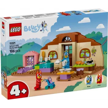 LEGO Bluey 11221 Escola com Rusty e Bluey (106 peças)