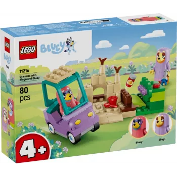LEGO Bluey 11216 Avós com Bingo e Bluey (80 peças)