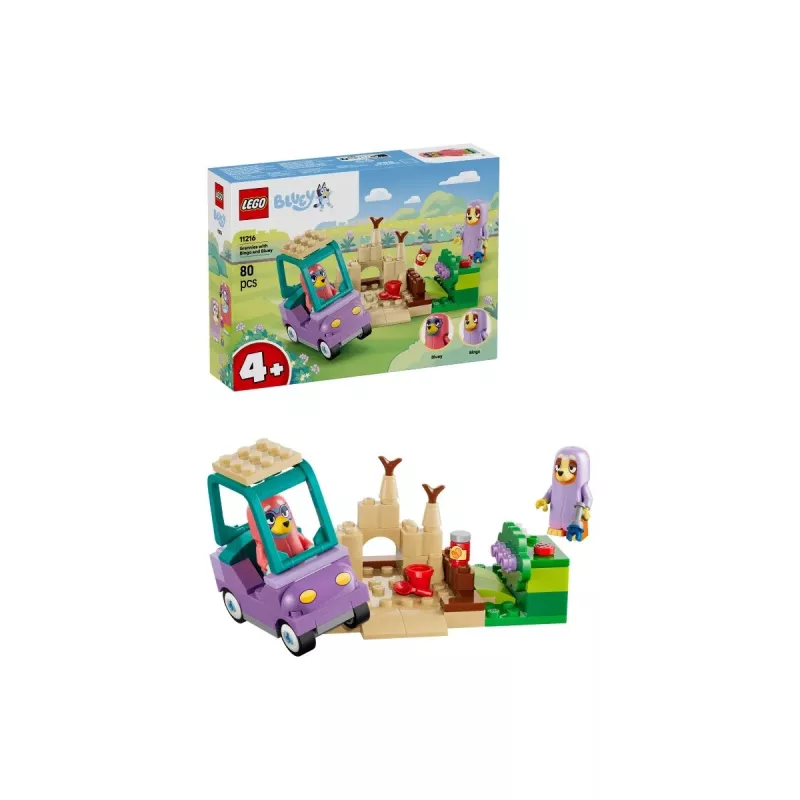 LEGO Bluey 11216 Avós com Bingo e Bluey (80 peças)