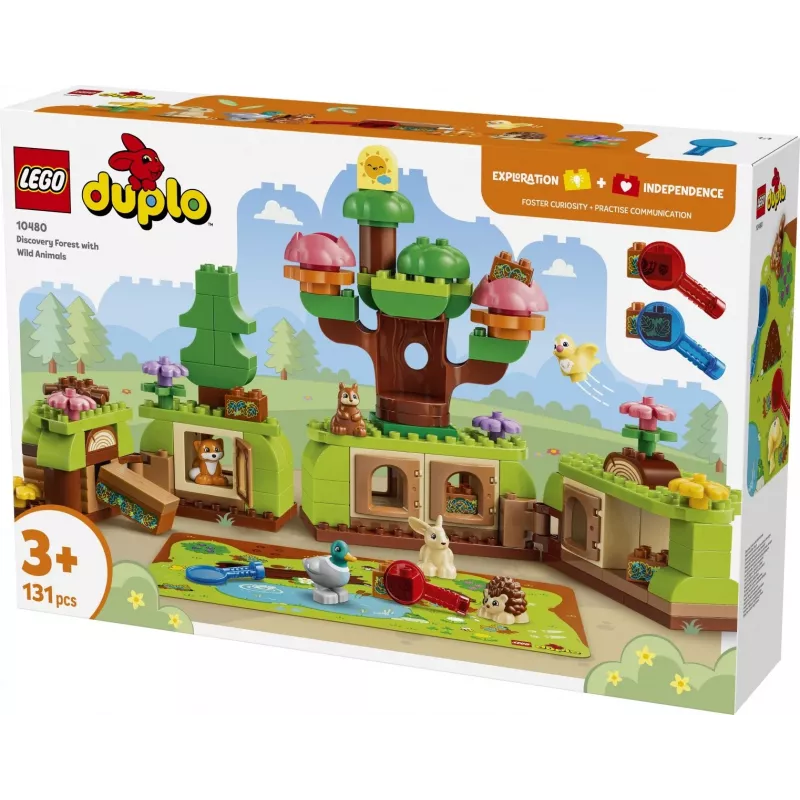 LEGO DUPLO 10480 Floresta dos Exploradores com Animais Selvagens (131 peças)
