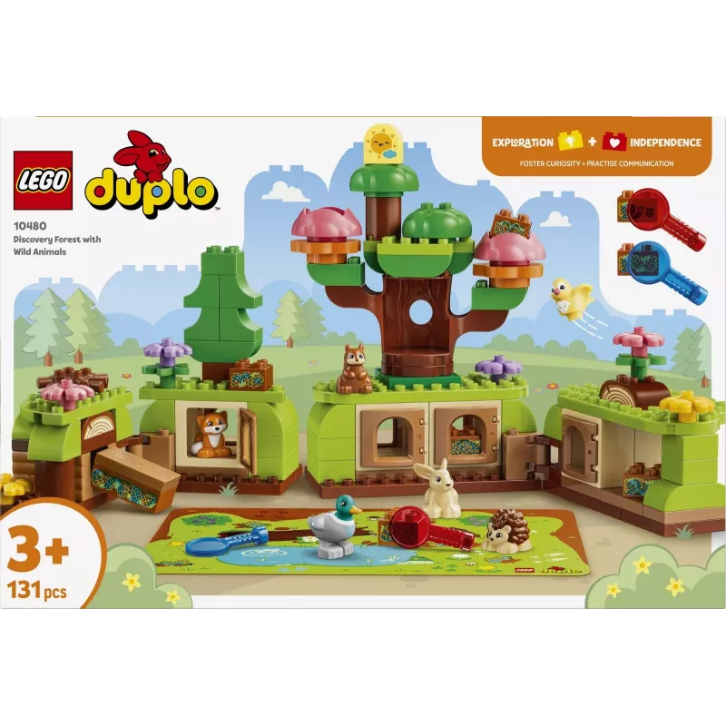 LEGO DUPLO 10480 Floresta dos Exploradores com Animais Selvagens (131 peças)