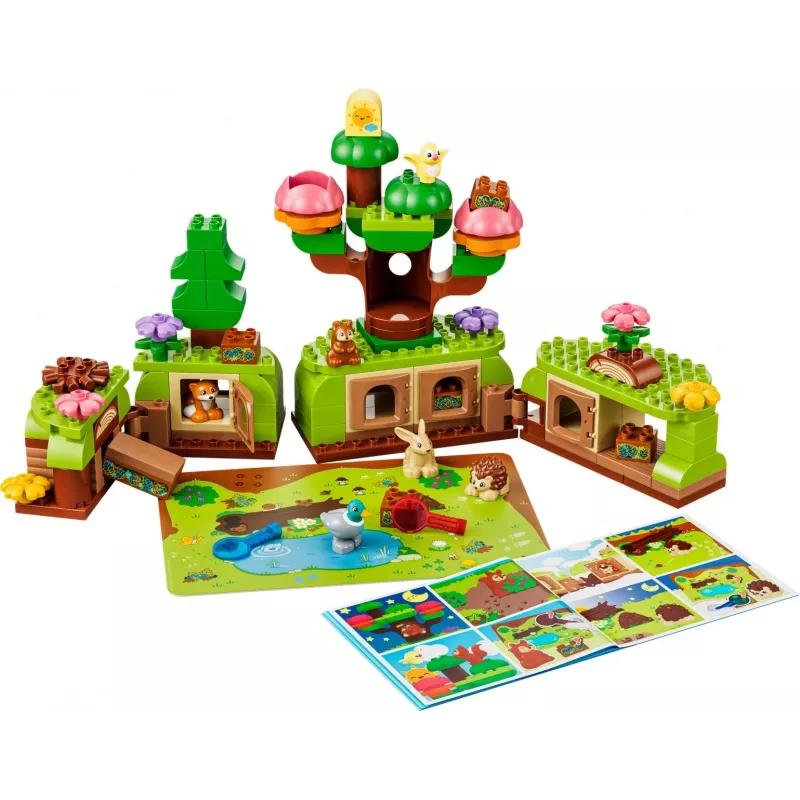LEGO DUPLO 10480 Floresta dos Exploradores com Animais Selvagens (131 peças)