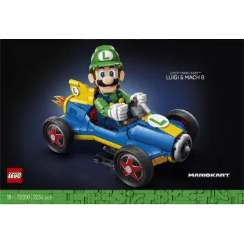 LEGO Super Mario 72050 Mario Kart - Luigi e Mach 8 (2234 peças)