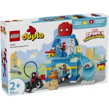LEGO DUPLO Marvel 10464 Esconderijo da Equipa Spidey (65 peças)
