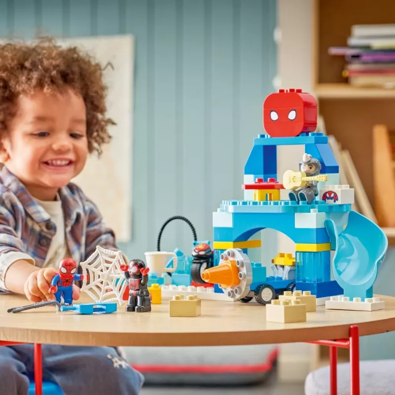 LEGO DUPLO Marvel 10464 Esconderijo da Equipa Spidey (65 peças)