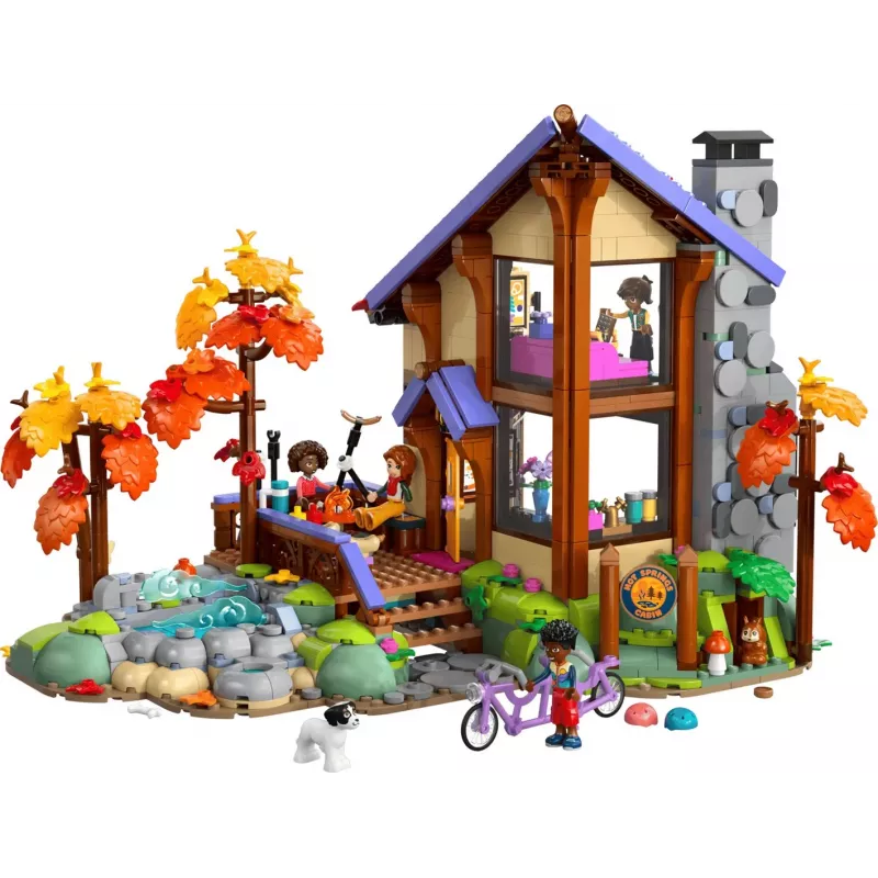 LEGO Friends 42705 Cabana Aconchegante na Floresta de Outono (1229 peças)