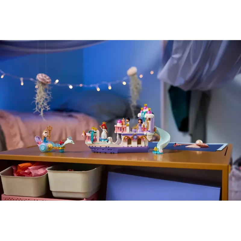 LEGO Disney 43299 Barco de Casamento Real da Ariel (519 peças)