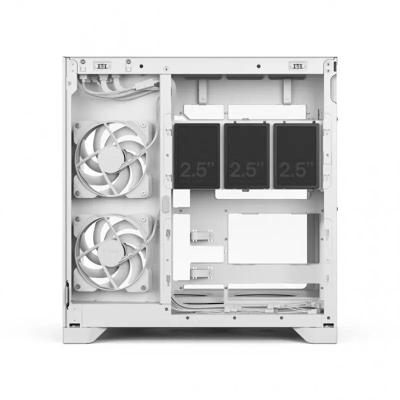 Caixa Midi-Tower ATX Fractal Design Pop 2 Vision White RGB (vidro temperado)