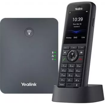 Yealink SIP-W79P Pro Sistema de Telefone DECT-IP Robusto Preto (W70B + W59R Pro, IP67, Bluetooth 5.2)